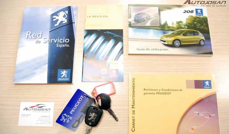 Peugeot 206 1.4i X-Line lleno