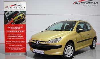 Peugeot 206 1.4i 3p. lleno